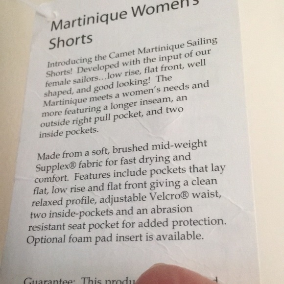 CAMET Sailing Shorts - Picture 3 of 7